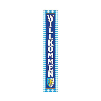 Oktoberfest Welcome Vertical Banner Set - 2 Pieces Per Pack