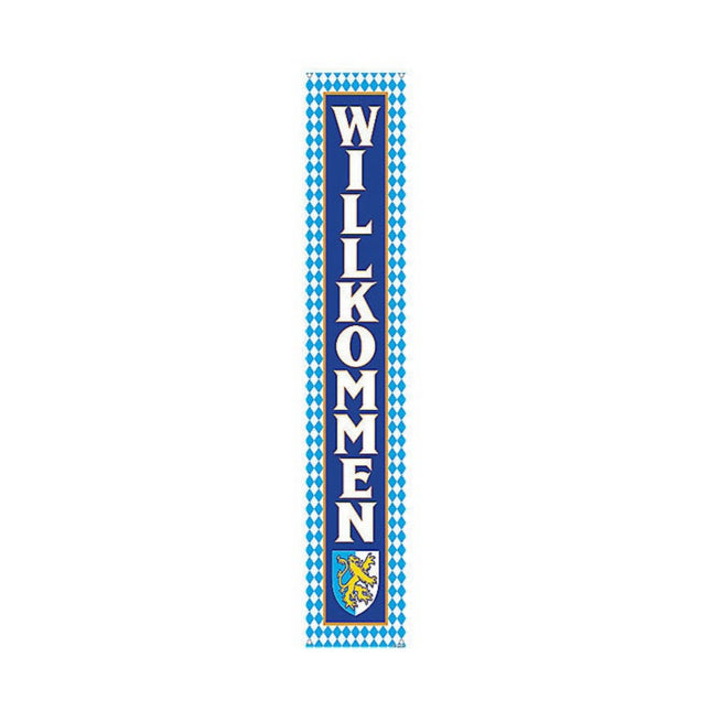Oktoberfest Welcome Vertical Banner Set - 2 Pieces Per Pack