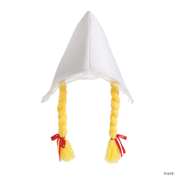 Oktoberfest White Hat With Braids