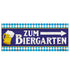 Oktoberfest Zum Biergarten Tabletop Sign