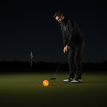 1.5" Orange Glow Sticks for Night Golf