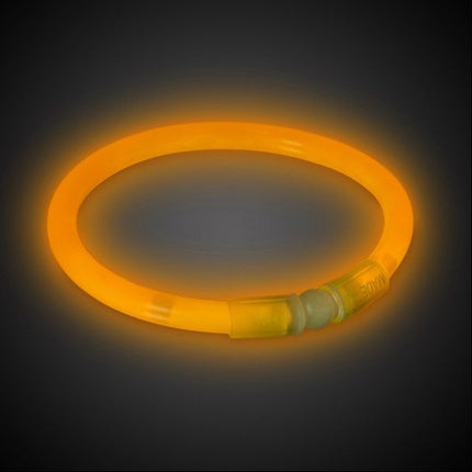 8 Inch Premium Glow Stick Bracelets Orange