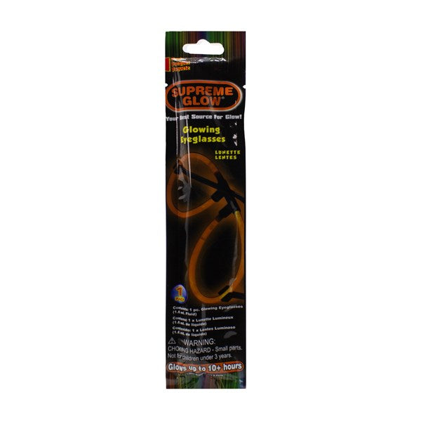 Orange Glow Eyeglasses