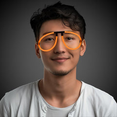Orange Glow Eyeglasses - Pack of 6
