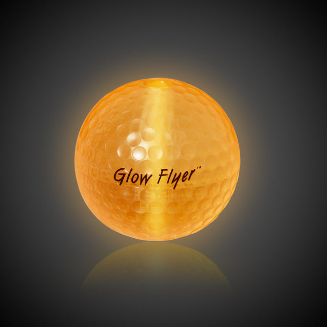 Orange Glow Flyer Golf Ball