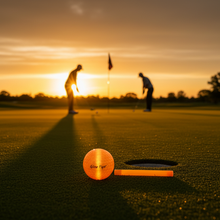Orange Glow Flyer Golf Ball