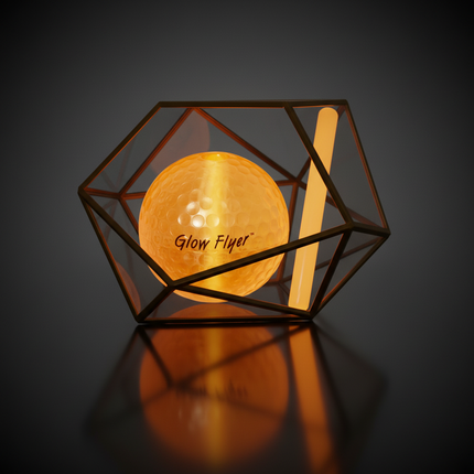 Orange Glow Flyer Golf Ball