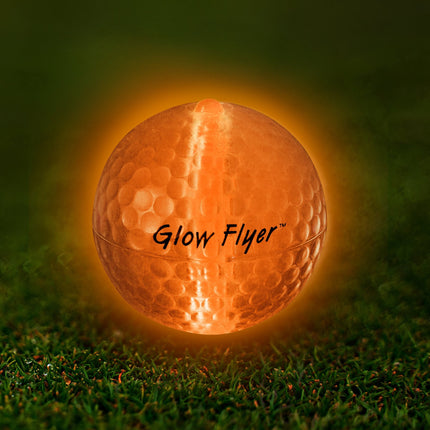 Orange Glow Flyer Golf Ball