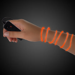 Orange EL Wire - 2 Yards Long