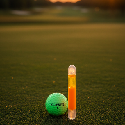 Orange Glow Stick for Glow Flyer Golf Ball