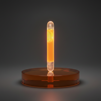Orange Glow Stick for Glow Flyer Golf Ball