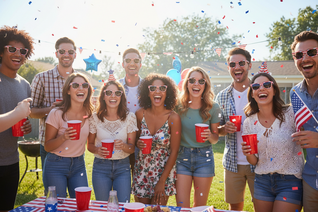 Patriotic America 250th Anniversary Sunglasses - 12 Per Pack 