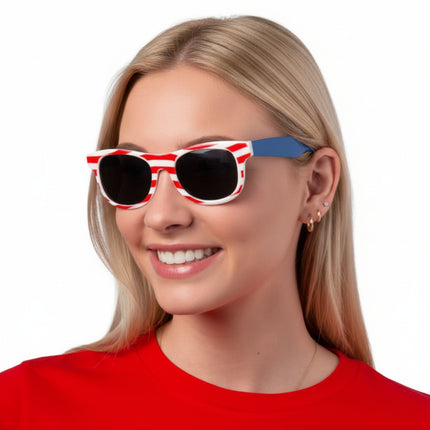 Patriotic America 250th Anniversary Sunglasses - 12 Per Pack 