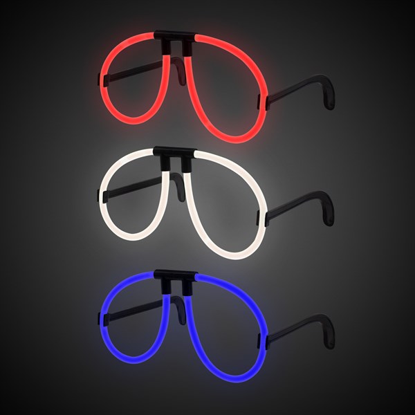 Patriotic Glow Stars Value Pack - 50 Assorted Accessories