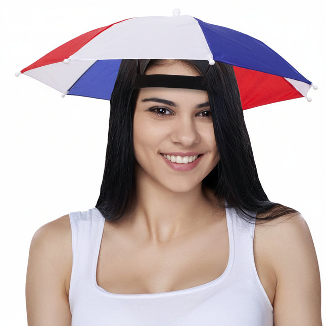 Patriotic Umbrella Hat
