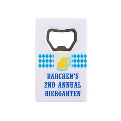 Personalized Oktoberfest Bottle Openers - 12 Per Pack