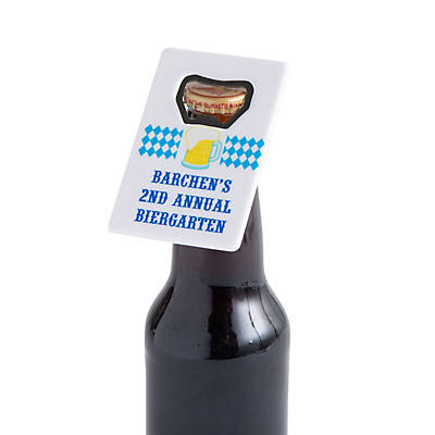 Personalized Oktoberfest Bottle Openers - 12 Per Pack