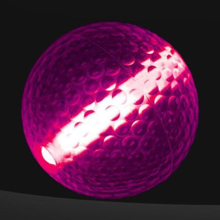 Pink Glow Golf Ball