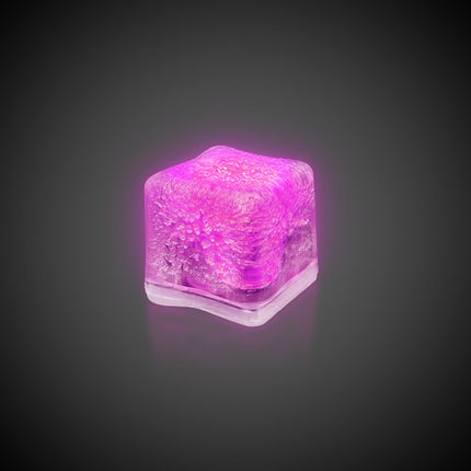 Pink LED Light Up Ice Cubes