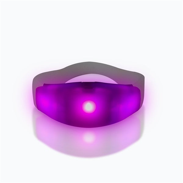 LED Pink Stretchy Bangle Bracelet 