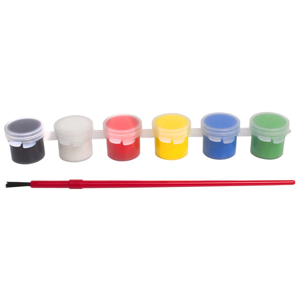 Pumpkin Paint Set - 6 Assorted Colors