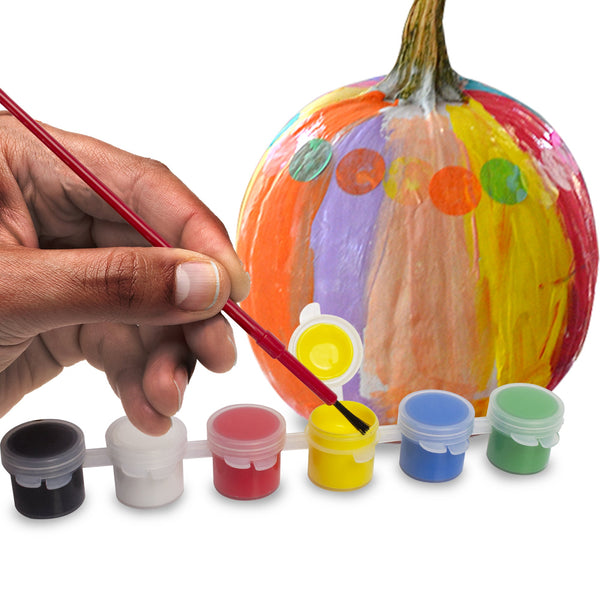 Pumpkin Paint Set - 6 Assorted Colors