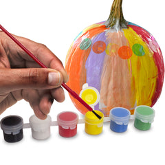 Pumpkin Paint Set - 6 Assorted Colors