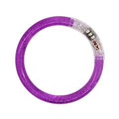 Purple LED Bangle Bracelet