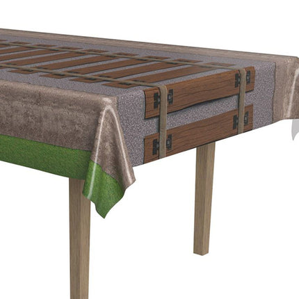 Railroad Track Table Cover
