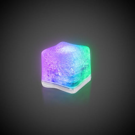 Rainbow LED Light Up Ice Cubes - 12 Per Pack
