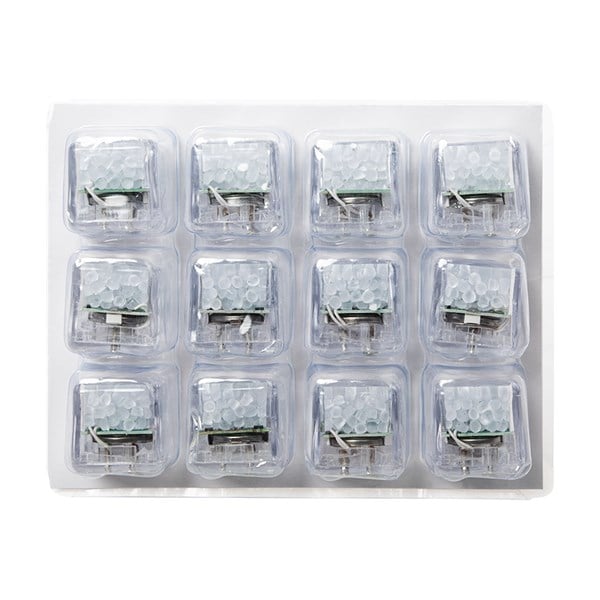 Rainbow Liquid-Activated LED Ice Cubes - 12 Per Pack