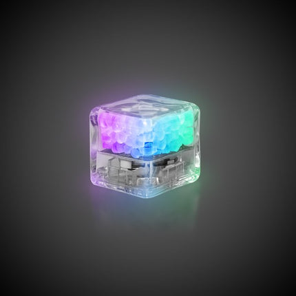 Rainbow Liquid-Activated LED Ice Cubes - 12 Per Pack