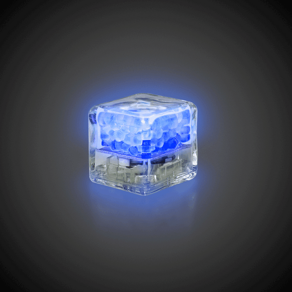 Rainbow Liquid-Activated LED Ice Cubes - 12 Per Pack