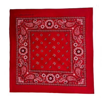 Red Cotton Bandanas
