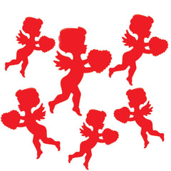 Red Cupid Cutouts - 6 Pieces Per Pack