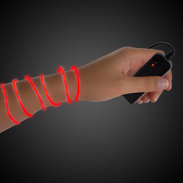 Red EL Wire - 3 Yards Long