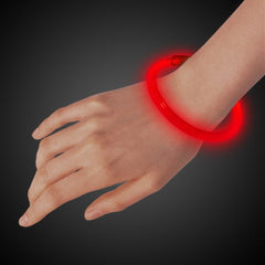 8 Inch Premium Red Glow Stick Bracelets