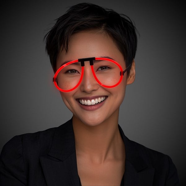 Red Glow Eyeglasses - Pack of 6