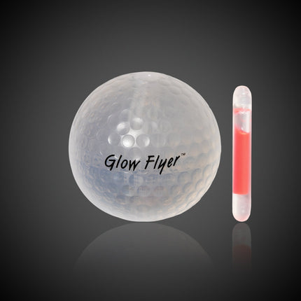Red Glow Flyer Golf Ball