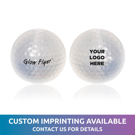 Red Glow Flyer Golf Ball