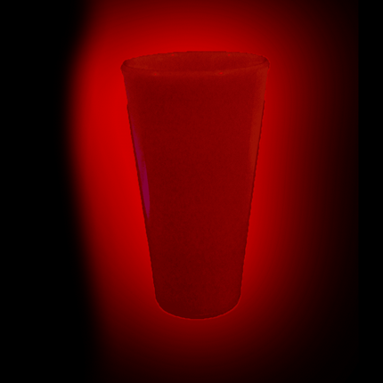 Red Glow In The Dark LED Light Up 2 Oz Shot Glasses