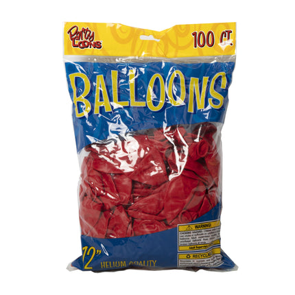 Red Latex 12" Balloons

