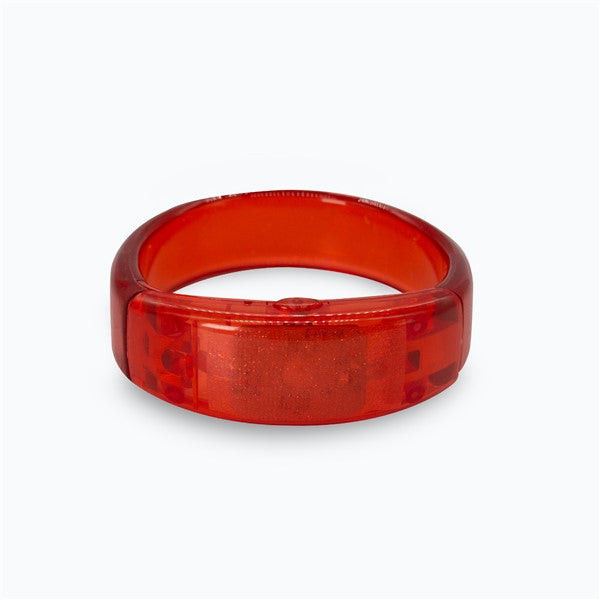 Red LED Bangle Bracelet 