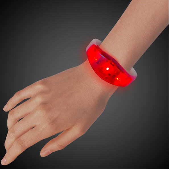 LED Red Stretchy Bangle Bracelet