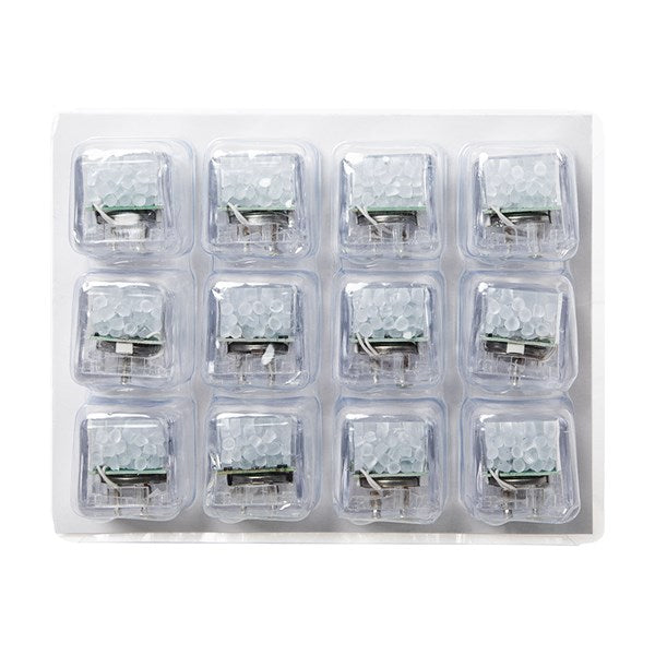 Red Liquid-Activated LED Ice Cubes - 12 Per Pack
