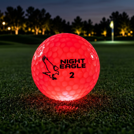 Night Eagle CV LED Golf Ball - Red