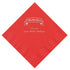 Red Personalized Oktoberfest Luncheon Napkins With Silver Foil - 50 Per Pack