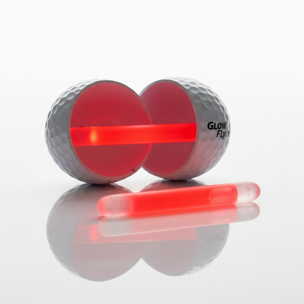 Red Glow Stick For Glow Flyer Golf Ball