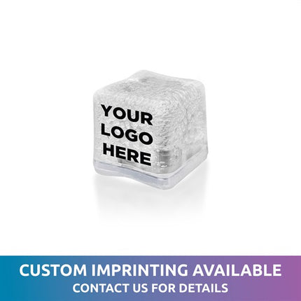 Red, White & Blue LED Light Up Ice Cubes - 12 Per Pack