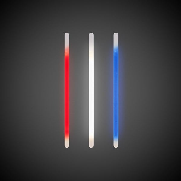 Patriotic Glow 8 Inch Bracelets Retail Counter Display